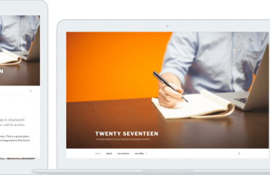 wordpress 4.7 prinasi sablonu twenty seventeen 1
